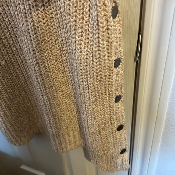 FREE PEOPLE VALENTINA BLUSH SWEATER NWT - Picture 6 of 9